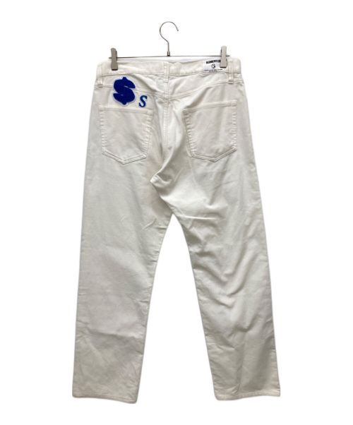 BILLIONAIRE BOYS CLUB（ビリオネアボーイズクラブ）BILLIONAIRE BOYS CLUB (ビリオネアボーイズクラブ) sanse sanse (サンセサンセ) CORDUROY PANTS ホワイト サイズ:SIZE　Mの古着・服飾アイテム
