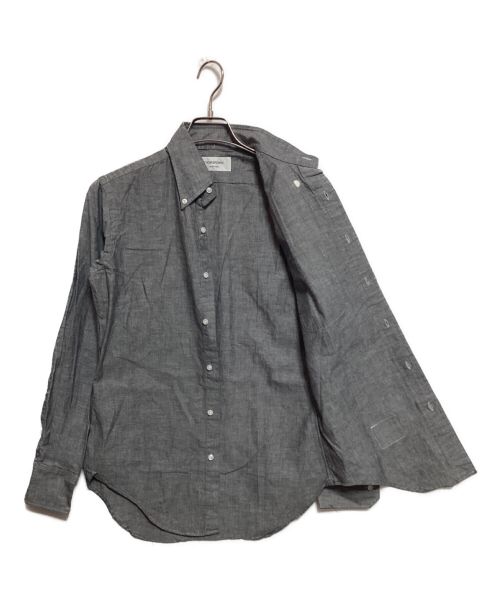 Thom Browne（トムブラウン）Thom Browne (トムブラウン) Supreme (シュプリーム) ボタンダウンシャツ グレー サイズ:1（下記参照）の古着・服飾アイテム
