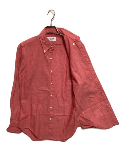 Thom Browne（トムブラウン）Thom Browne (トムブラウン) Supreme (シュプリーム) ボタンダウンシャツ レッド サイズ:1（下記参照）の古着・服飾アイテム