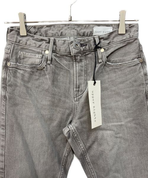 upper hights（アッパーハイツ）upper hights (アッパーハイツ) ストレッチボーイズスキニーデニム グレー サイズ:SIZE W23 未使用品の古着・服飾アイテム
