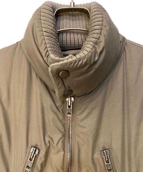 Maison Margiela（メゾンマルジェラ）Maison Margiela (メゾンマルジェラ) 09AW 5ZIP DOWN JACKET/Archive カーキ サイズ:44の古着・服飾アイテム