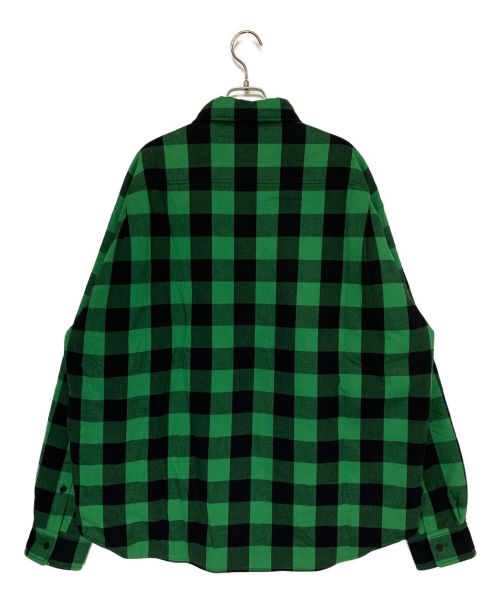 BALENCIAGA（バレンシアガ）BALENCIAGA (バレンシアガ) シャツジャケット グリーン サイズ:44の古着・服飾アイテム