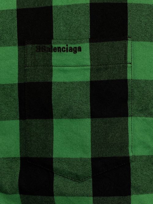 BALENCIAGA（バレンシアガ）BALENCIAGA (バレンシアガ) シャツジャケット グリーン サイズ:44の古着・服飾アイテム