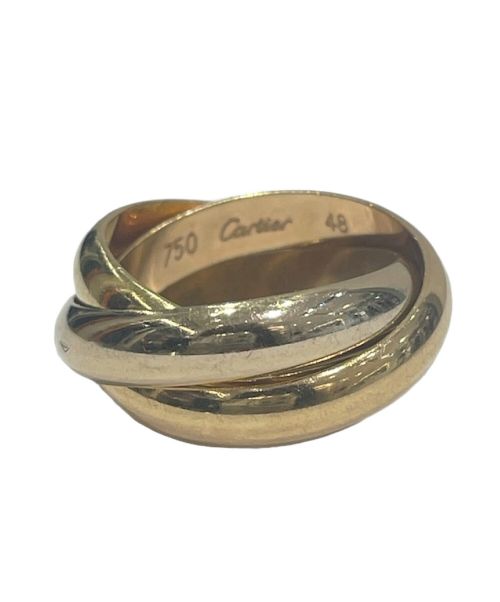 Cartier（カルティエ）Cartier (カルティエ) トリニティリング サイズ:48（約8号）の古着・服飾アイテム