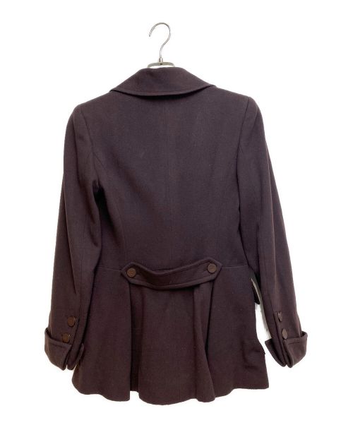 CHANEL（シャネル）CHANEL (シャネル) カシミヤミドルコート ブラウン サイズ:34の古着・服飾アイテム