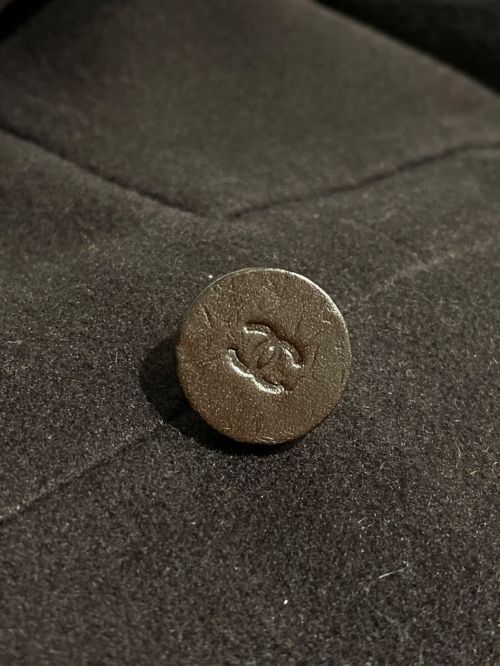 CHANEL（シャネル）CHANEL (シャネル) カシミヤミドルコート ブラウン サイズ:34の古着・服飾アイテム