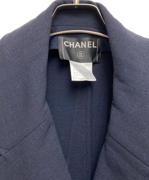 CHANEL（シャネル）CHANEL (シャネル) ラップコート ダークネイビー サイズ:36の古着・服飾アイテム