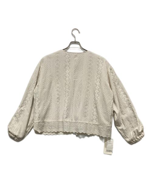 Samansa Mos2（サマンサモスモス）Samansa Mos2 (サマンサモスモス) kazumi (カズミ) リバーシブルジャケット ベージュ サイズ:FREEの古着・服飾アイテム