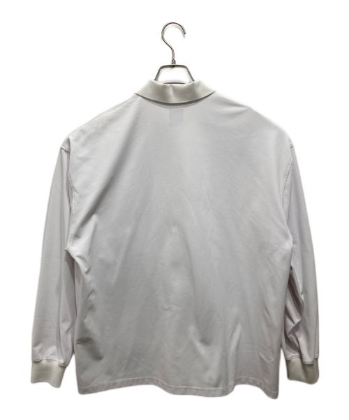 DAIWA PIER39（ダイワ ピア39）DAIWA PIER39 (ダイワ ピア39) TECH POLO SHIRT L/S ホワイト サイズ:Mの古着・服飾アイテム