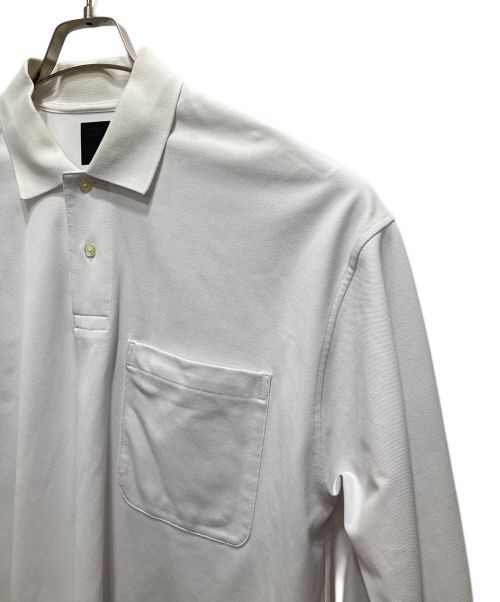 DAIWA PIER39（ダイワ ピア39）DAIWA PIER39 (ダイワ ピア39) TECH POLO SHIRT L/S ホワイト サイズ:Mの古着・服飾アイテム
