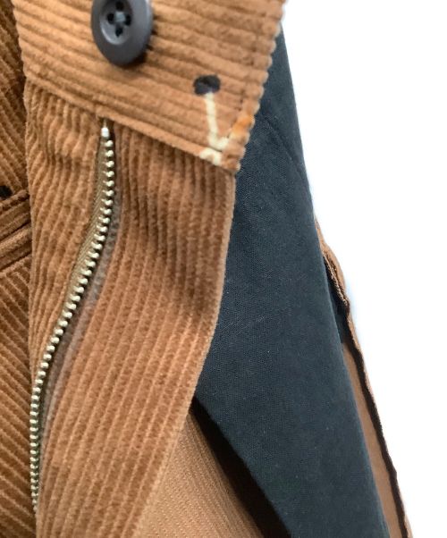 BY GLADHAND（バイグラッドハンド）BY GLADHAND (バイグラッドハンド) COLLEGIATE - CORDUROY TROUSERS ブラウン サイズ:Ｓの古着・服飾アイテム