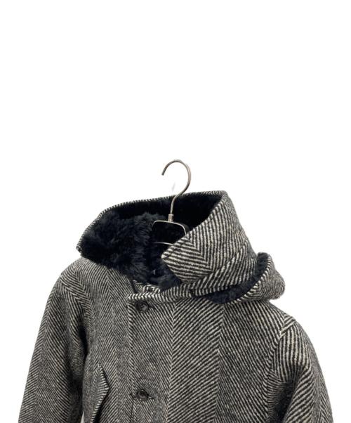 GANGSTERVILLE（ギャングスタービル）GANGSTERVILLE (ギャングスタービル) SHARPER HERRINGBONE COAT ブラック サイズ:S 未使用品の古着・服飾アイテム