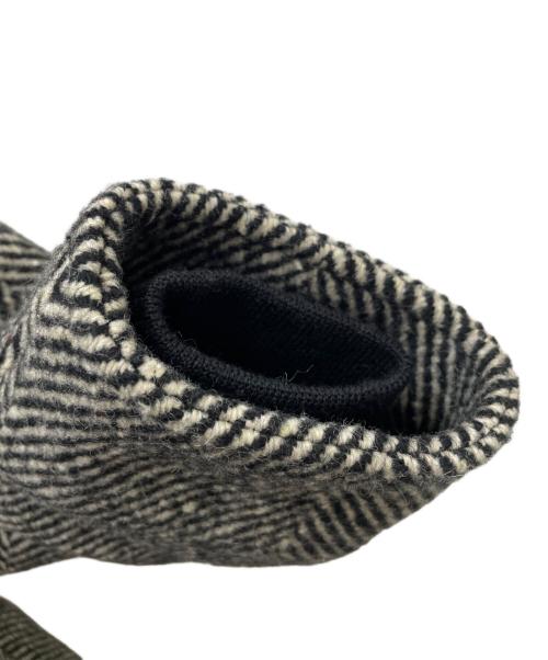 GANGSTERVILLE（ギャングスタービル）GANGSTERVILLE (ギャングスタービル) SHARPER HERRINGBONE COAT ブラック サイズ:S 未使用品の古着・服飾アイテム