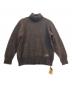 GANGSTERVILLE（ギャングスタービル）の古着「THUG - TURTLE NECK SWEATER」｜ブラウン
