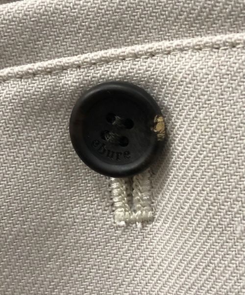 ebure（エブール）ebure (エブール) フォルテツイルテーパードパンツ グレー サイズ:３６の古着・服飾アイテム