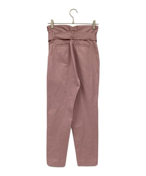 CADUNE（カデュネ）CADUNE (カデュネ) ハイウエストカラーパンツ ピンク サイズ:38 未使用品の古着・服飾アイテム