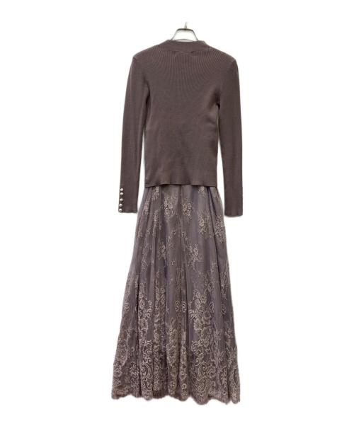 Rirandture（リランドチュール）Rirandture (リランドチュール) レースキャミレイヤードセット パープル サイズ:Fの古着・服飾アイテム