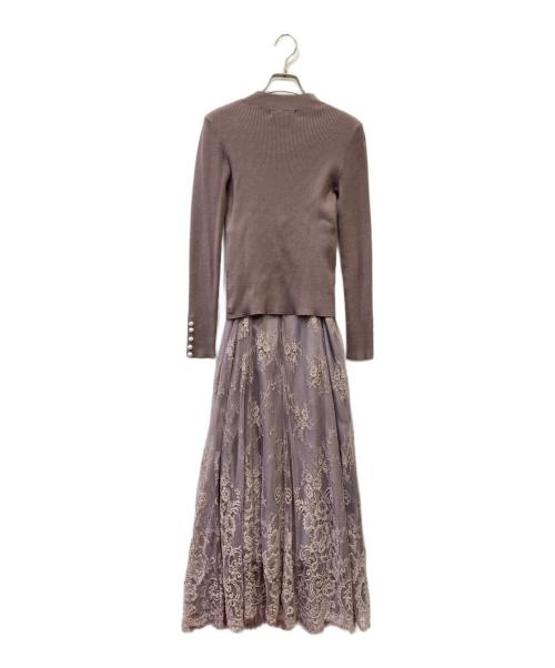 Rirandture（リランドチュール）Rirandture (リランドチュール) レースキャミレイヤードセット パープル サイズ:Fの古着・服飾アイテム