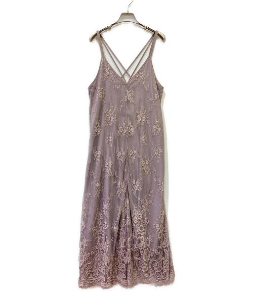 Rirandture（リランドチュール）Rirandture (リランドチュール) レースキャミレイヤードセット パープル サイズ:Fの古着・服飾アイテム