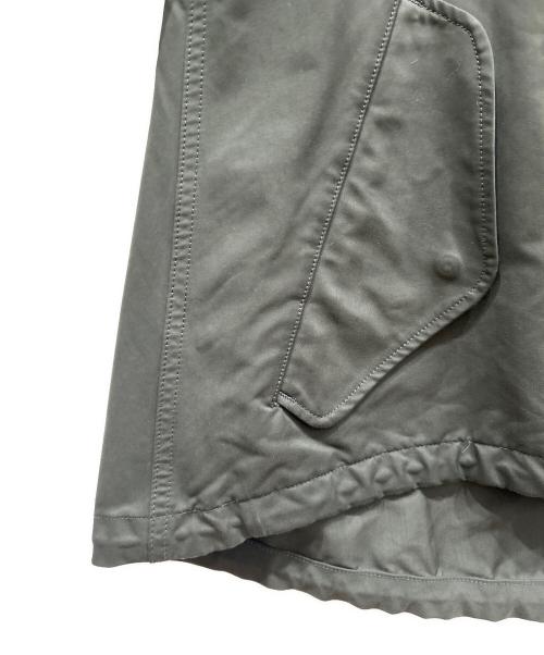 THE RERACS（ザ リラクス）THE RERACS (ザ リラクス) ショートモッズコート グリーン サイズ:36の古着・服飾アイテム