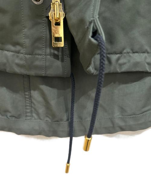 THE RERACS（ザ リラクス）THE RERACS (ザ リラクス) ショートモッズコート グリーン サイズ:36の古着・服飾アイテム