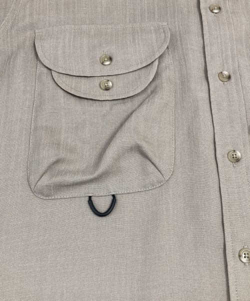 DAIWA PIER39（ダイワ ピア39）DAIWA PIER39 (ダイワ ピア39) TECH BOMBAY SAFARI SHIRTS ベージュ サイズ:Sの古着・服飾アイテム