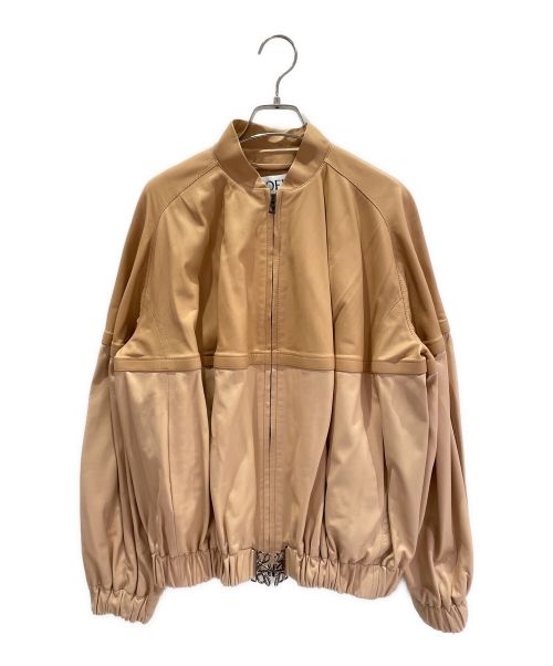 LOEWE（ロエベ）LOEWE (ロエベ) レザーボンバージャケット サイズ:36の古着・服飾アイテム