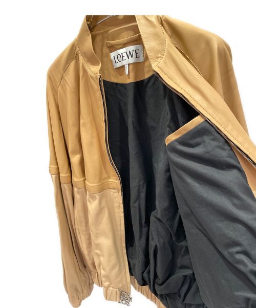 LOEWE（ロエベ）LOEWE (ロエベ) レザーボンバージャケット サイズ:36の古着・服飾アイテム