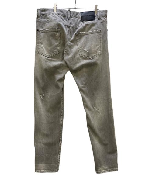 DSQUARED2（ディースクエアード）DSQUARED2 (ディースクエアード) デニムパンツ Skinny Dan Jean ブラック サイズ:56の古着・服飾アイテム