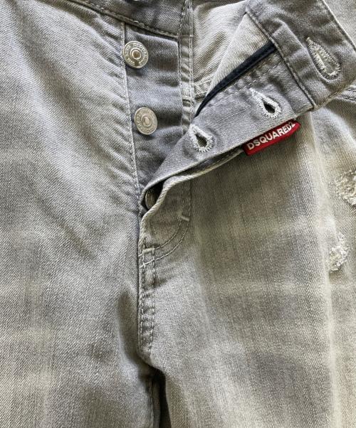 DSQUARED2（ディースクエアード）DSQUARED2 (ディースクエアード) デニムパンツ Skinny Dan Jean ブラック サイズ:56の古着・服飾アイテム