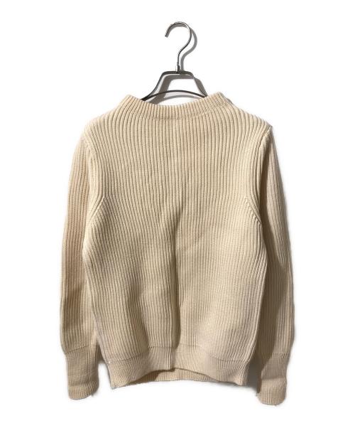 ANDERSEN-ANDERSEN（アンデルセン アンデルセン）ANDERSEN-ANDERSEN (アンデルセン アンデルセン) 5Gクルーネックニット アイボリー サイズ:XSの古着・服飾アイテム