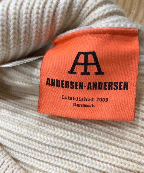 ANDERSEN-ANDERSEN（アンデルセン アンデルセン）ANDERSEN-ANDERSEN (アンデルセン アンデルセン) 5Gクルーネックニット アイボリー サイズ:XSの古着・服飾アイテム