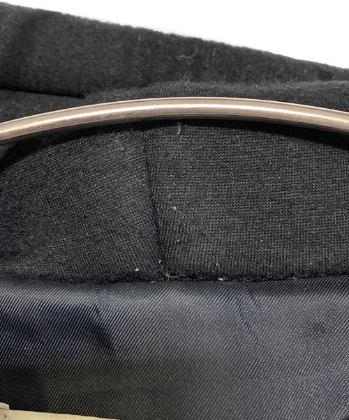 GIVENCHY（ジバンシィ）GIVENCHY (ジバンシィ) ラムレザーコンビボンディングジップパーカー ブラック サイズ:46の古着・服飾アイテム