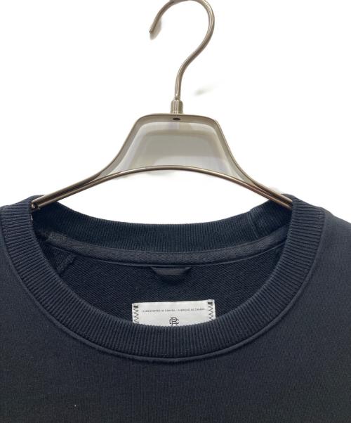 REIGNING CHAMP（レイニングチャンプ）REIGNING CHAMP (レイニングチャンプ) クルーネックスウェット ブラック サイズ:Ｌの古着・服飾アイテム