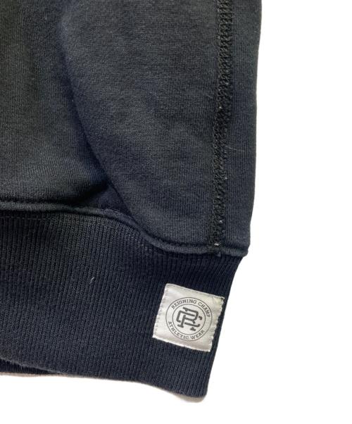REIGNING CHAMP（レイニングチャンプ）REIGNING CHAMP (レイニングチャンプ) クルーネックスウェット ブラック サイズ:Ｌの古着・服飾アイテム