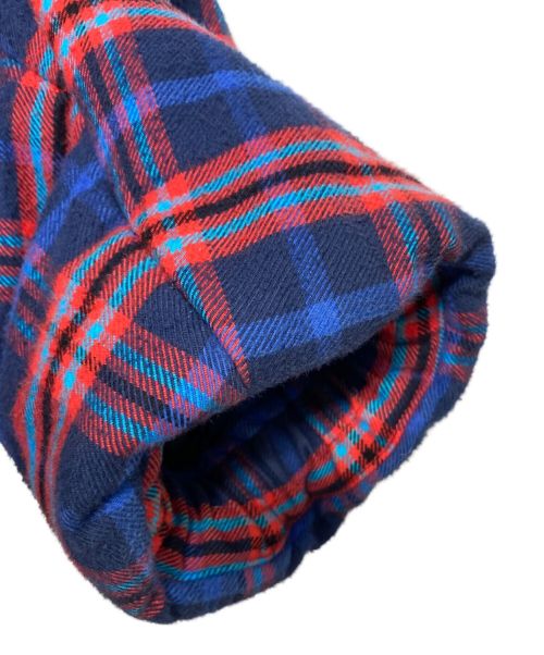 BALENCIAGA（バレンシアガ）BALENCIAGA (バレンシアガ) Tartan Jacket ブルー×レッド サイズ:52の古着・服飾アイテム