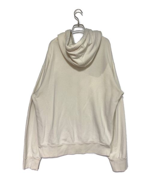 GUCCI（グッチ）GUCCI (グッチ) インターロッキングG フーデッドスウェットシャツ アイボリー サイズ:Lの古着・服飾アイテム