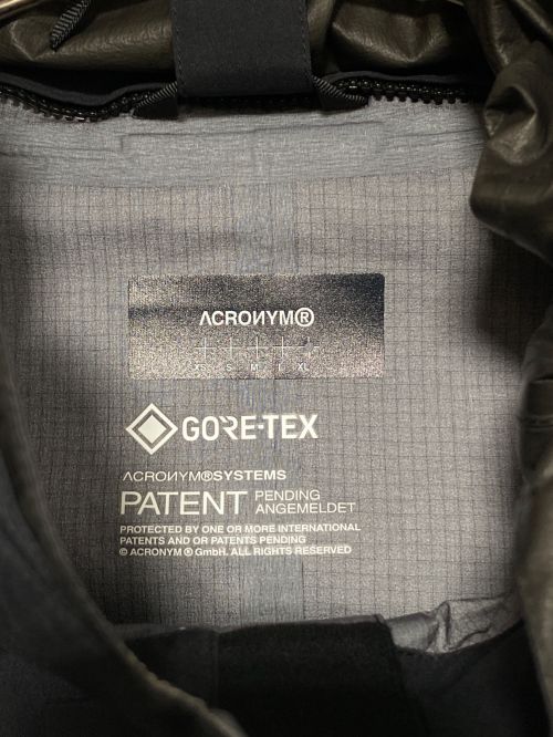 ACRONYM（アクロニウム）ACRONYM (アクロニウム) Gore-Tex Pro Field Jacket ブラック サイズ:XLの古着・服飾アイテム