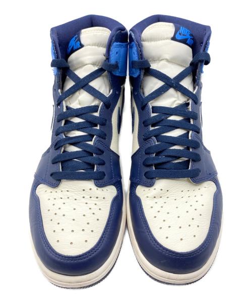 NIKE（ナイキ）NIKE (ナイキ) AIR JORDAN 1 RETORO HIGH OG SAIL/OBSIDIAN-UNIVER サイズ:29.5cm(US11.5)の古着・服飾アイテム