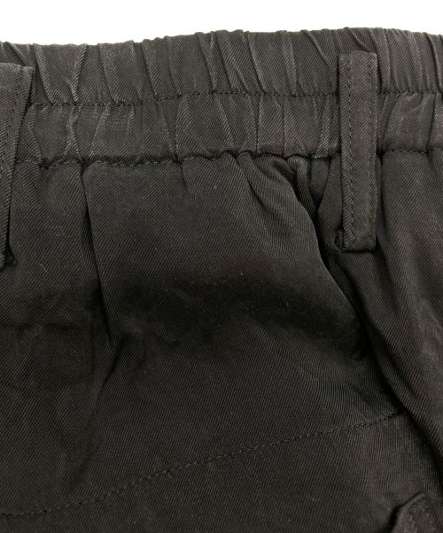 Yohji Yamamoto pour homme（ヨウジヤマモト プールオム）Yohji Yamamoto pour homme (ヨウジヤマモト プールオム) 蛇女 ギャザーハーフパンツ ブラック サイズ:2の古着・服飾アイテム