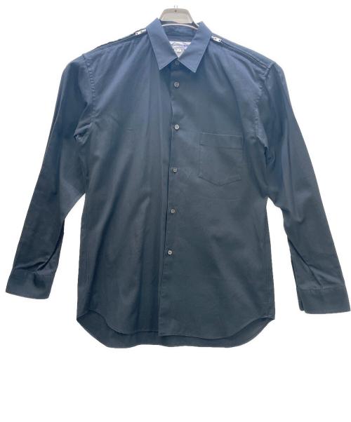 COMME des GARCONS SHIRT（コムデギャルソンシャツ）COMME des GARCONS SHIRT (コムデギャルソンシャツ) ジップデザインシャツ ブラック サイズ:Mの古着・服飾アイテム