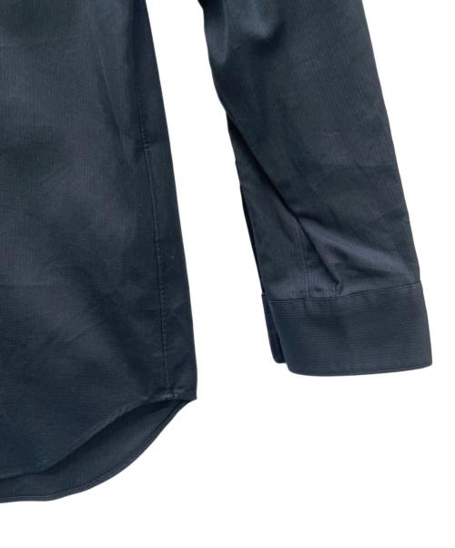 COMME des GARCONS SHIRT（コムデギャルソンシャツ）COMME des GARCONS SHIRT (コムデギャルソンシャツ) ジップデザインシャツ ブラック サイズ:Mの古着・服飾アイテム