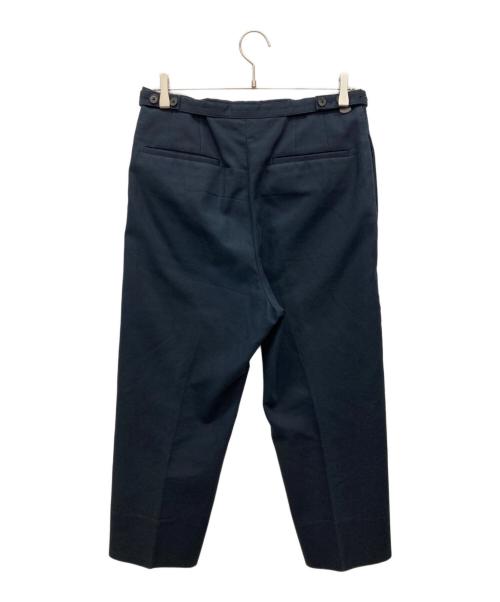 JIL SANDER（ジルサンダー）JIL SANDER (ジルサンダー) CREASED CROPPED TROUSERS ネイビー サイズ:SIZE 44の古着・服飾アイテム