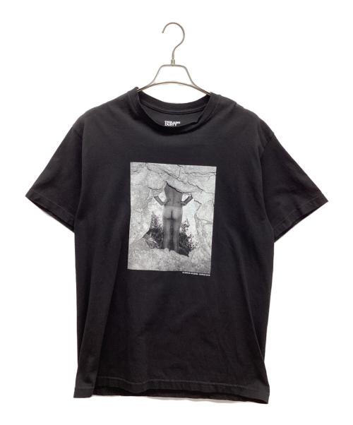 MINEDENIM（マインデニム）MINEDENIM (マインデニム) Tシャツ/Stie-lo × Davide Sorrenti ブラック サイズ:Lの古着・服飾アイテム