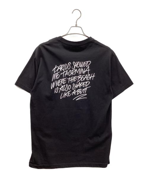 MINEDENIM（マインデニム）MINEDENIM (マインデニム) Tシャツ/Stie-lo × Davide Sorrenti ブラック サイズ:Lの古着・服飾アイテム