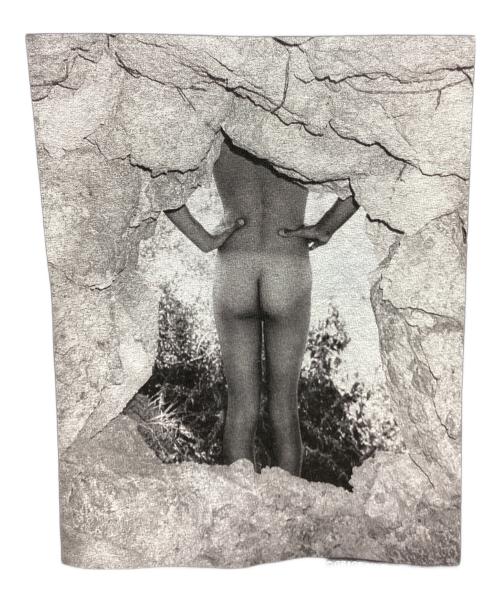 MINEDENIM（マインデニム）MINEDENIM (マインデニム) Tシャツ/Stie-lo × Davide Sorrenti ブラック サイズ:Lの古着・服飾アイテム