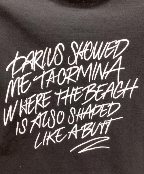 MINEDENIM（マインデニム）MINEDENIM (マインデニム) Tシャツ/Stie-lo × Davide Sorrenti ブラック サイズ:Lの古着・服飾アイテム