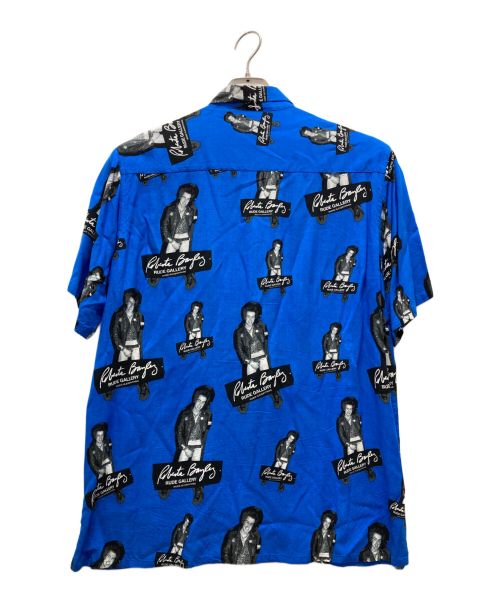 RUDE GALLERY（ルードギャラリー）RUDE GALLERY (ルードギャラリー) ROBERTA BAYLEY SS SHIRTS ブルー サイズ:Lの古着・服飾アイテム