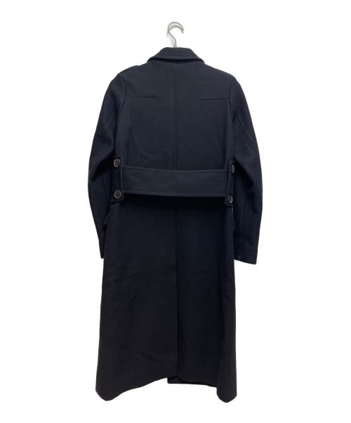 DIOR HOMME（ディオール オム）DIOR HOMME (ディオール オム) 05AW グラム期 メルトンウールシングルコート/Archive ブラック サイズ:40の古着・服飾アイテム