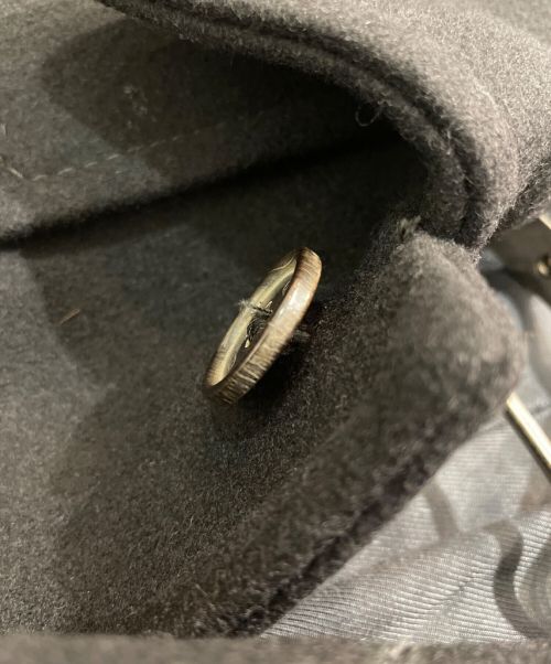 DIOR HOMME（ディオール オム）DIOR HOMME (ディオール オム) 05AW グラム期 メルトンウールシングルコート/Archive ブラック サイズ:40の古着・服飾アイテム